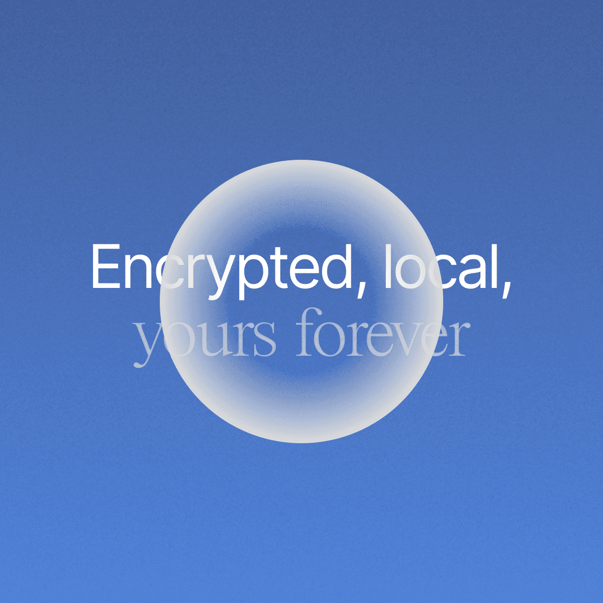 Building the knowledge tool that lives on your device, not in someone else's cloud