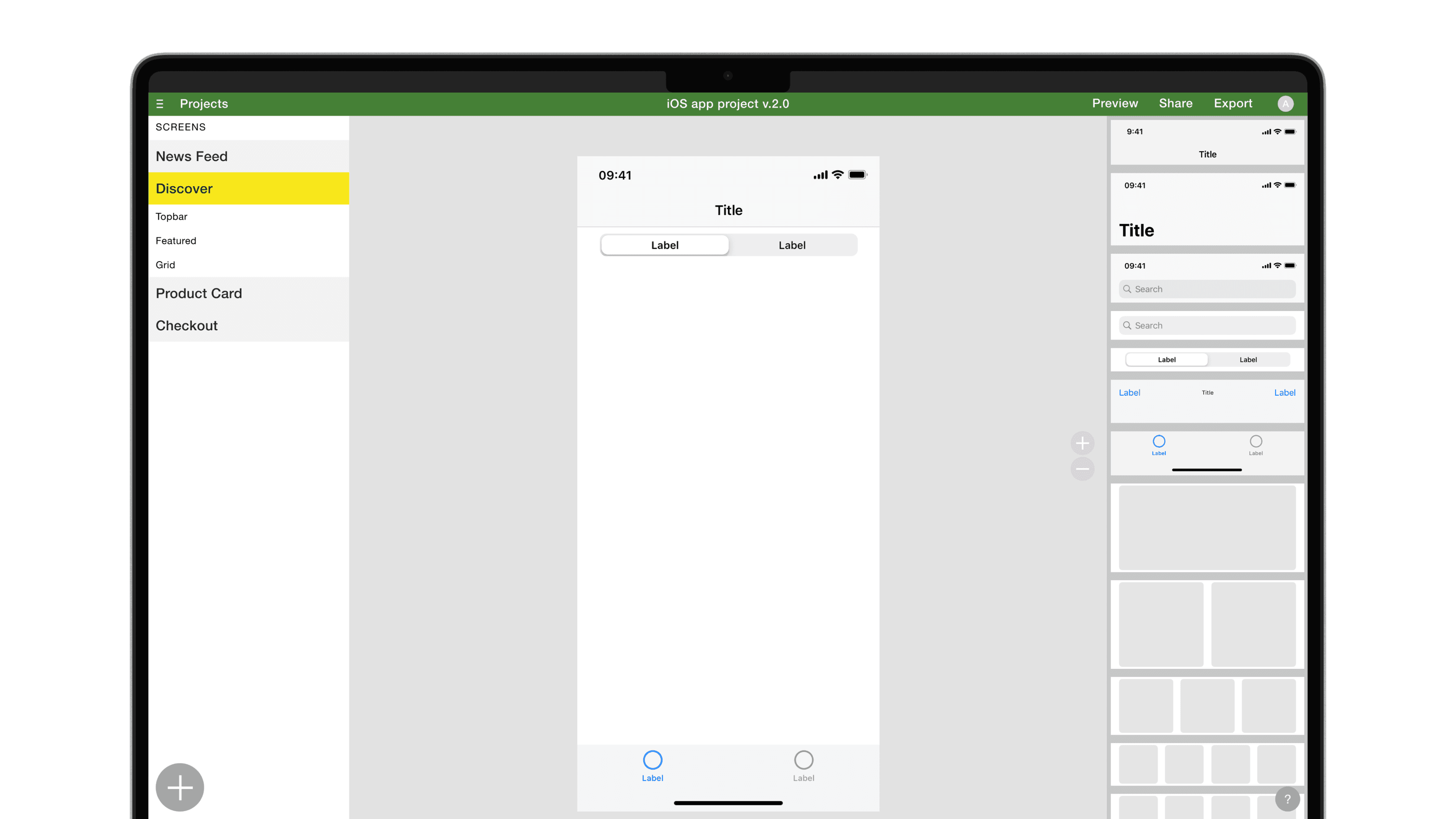 Stage early product